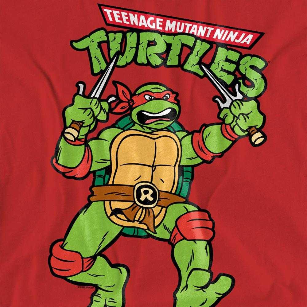 Teenage Mutant Ninja Turtles Womens/Ladies Raphael Retro T-Shirt