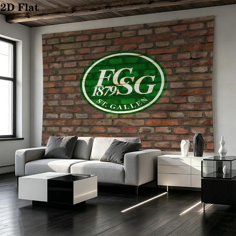 FC St. Gallen Printed Tapestry – Wall Hanging for Bedrooms, Dorms, and Home Decor
