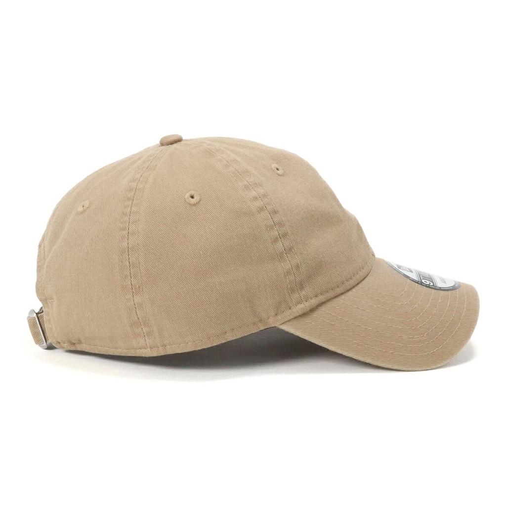 9TWENTY Базовая однотонная 920 СТИРАНАЯ БАЗОВАЯ KHA SWHI 25J [New Era] Кепка, Хаки/Белый, M/L,