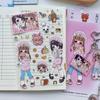 Cute Deco Stationery Stickers Kawaii Phone Craft Stickers New Scrapbooking Stickers