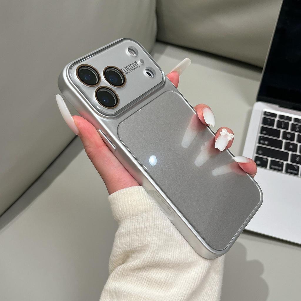 Premium Candy Color Glass Case for iPhone 16 Pro Max/17