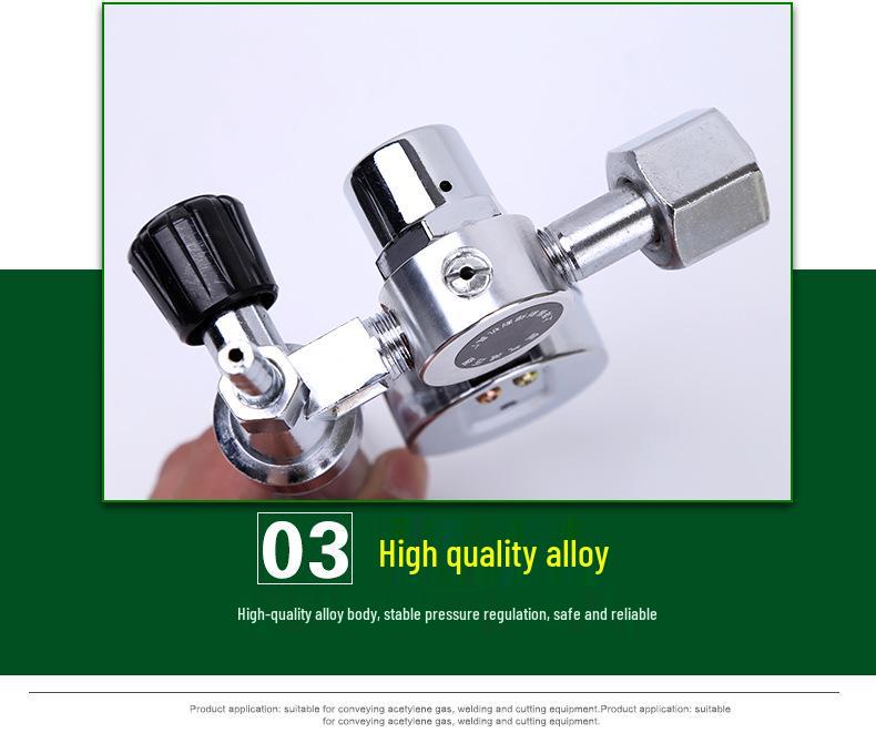 Argon Regulator Gas Pressure Reducing Valve for Welding