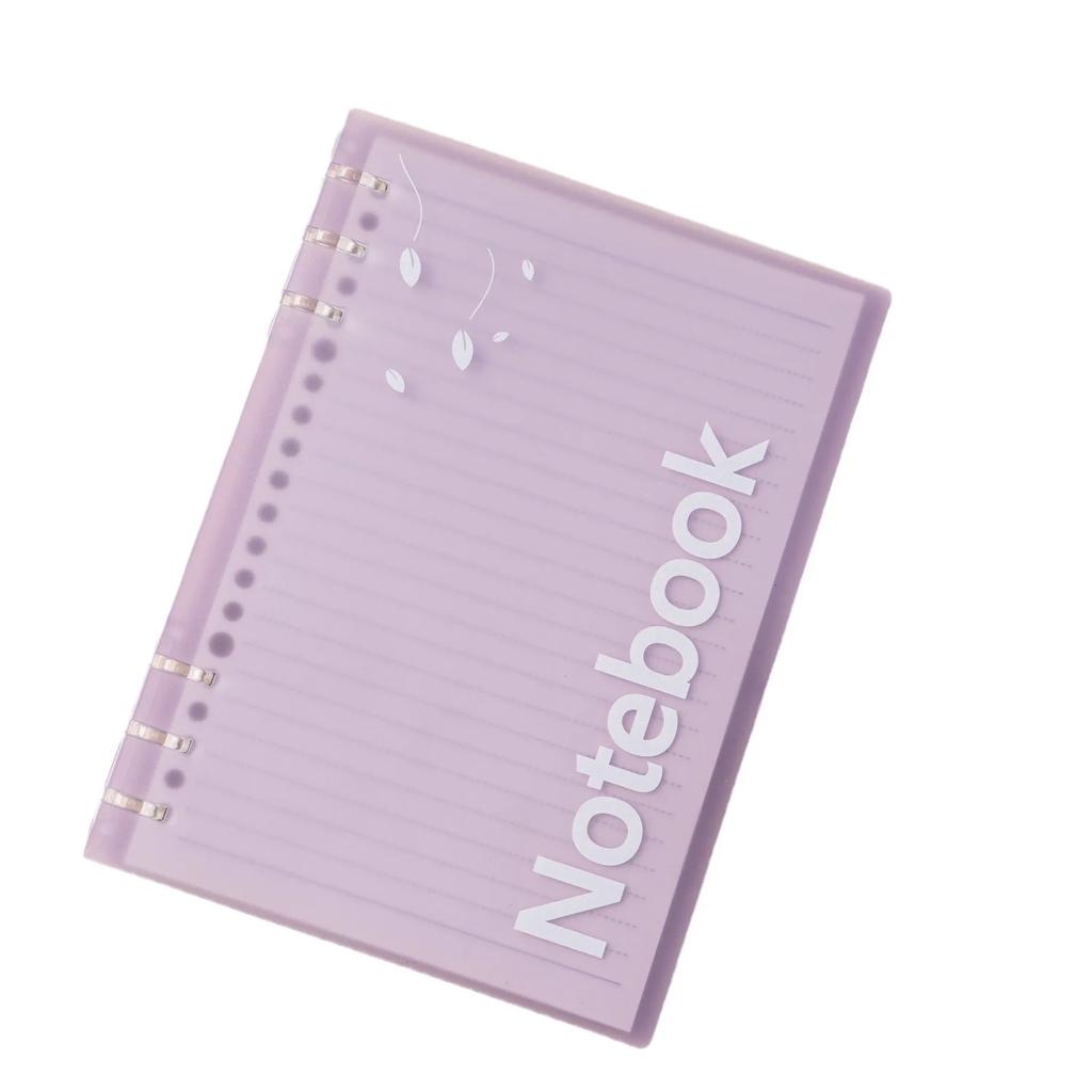 1pc Loose-leaf Notebook A5 Large Capacity with Colorful Index Pages Replaceable Refill for Students Office Accessories