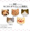 OSK Антибактериальный набор для онигири Nekomusu, без замешивания, Кот-полосатик NEK Чехол, 2, (Форма в виде кошки, требуется), Серый, Дизайн, LS-22