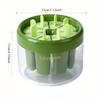 Food-Grade ABS Ice Cream Mold Set Homemade Popsicle Maker For Kids Safe Contact With Food Easy-Release Ice Pop Storage Box - 6 Cavities