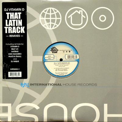 12-дюймовая пластинка DJ VITAMIN D, MISS AUDRY - That Latin Track  (Ремиксы) IHR90631 Международный H 2001 США Танцевальная и Электронная Б/У