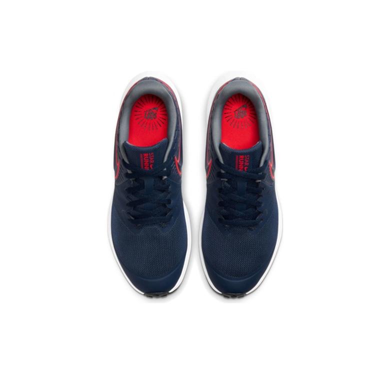 (GS) Nike Star Runner 2 'Navy Red' Kids' AQ3542-405