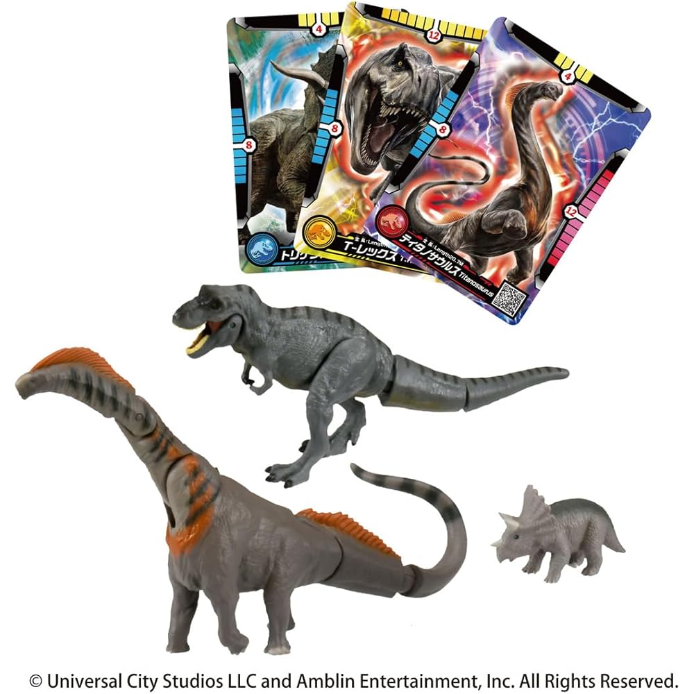 Takara Tomy Ania Jurassic World Titanosaurus DX Set Dinosaur Toy for Ages 3 and Up