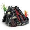 PVC Dinosaur Simulation Volcano Electric Volcano Simulation Scene Figure  Educational