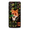 Милый мультяшный лис Животное Качественный чехол для телефона для Samsung Galaxy S23 S24 S22 S20 FE S10 Plus S21 Ultra 5G S10E S9 S8