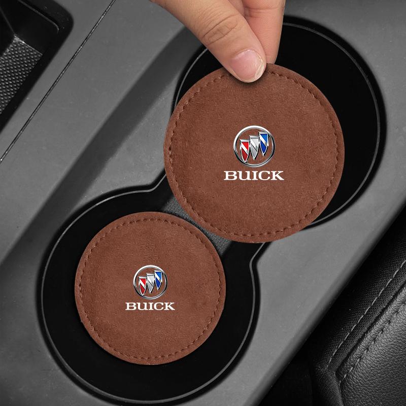 Накладка на подстаканник из ПУ кожи, нескользящий коврик-подставка для Buick Verano Velite Lesabre Riviera Avenir GL6 GL8 Envision Excelle