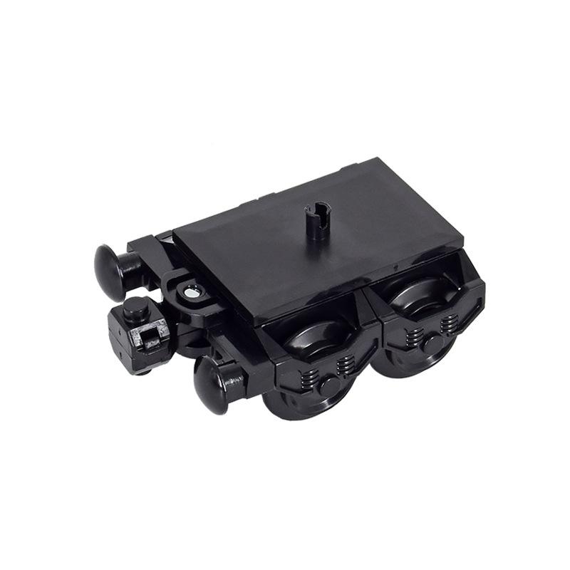 MOC Город Креативная Идея Основа Поезда Колесная Тележка Строительные Блоки Кирпичики Собранные DIY Игрушки для Детей Рождественские подарки