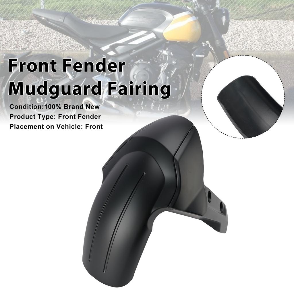 Front Fender Mudguard Fairing For Trident 660 2022-2025 Matte Black