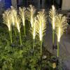 Outdoor Solar Reed Lights with Artificial Rustic reeds.Perfect for Garden,lawn Patio Party Decor. Feature Intelligent Light Sensor for Auto-on/off.