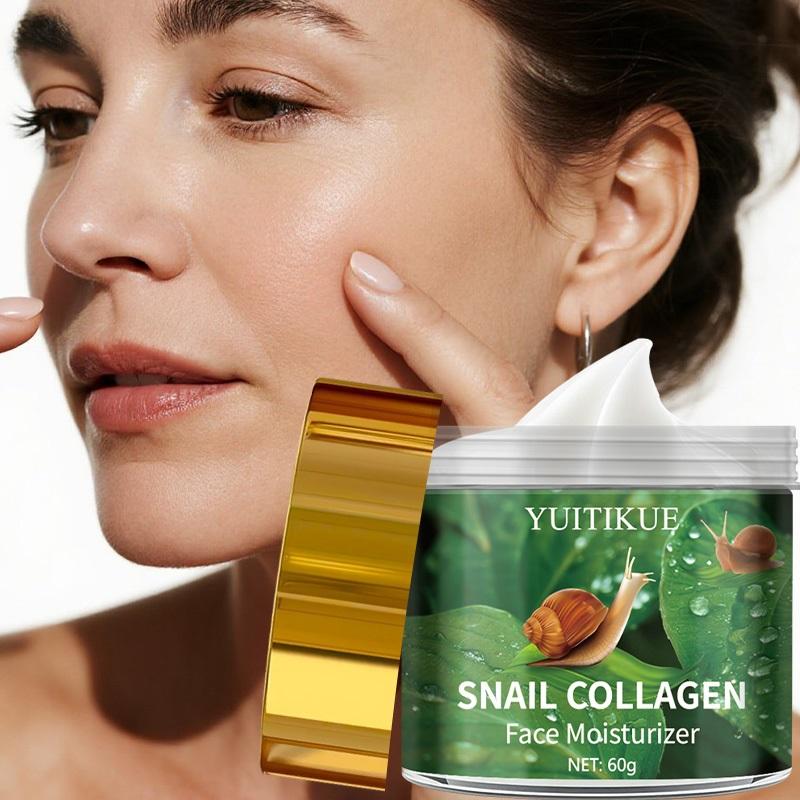 96% Snail Mucin Cream 60g - Retinol & Collagen, Lift & Moisturize, Reduce Wrinkles, Smooth & Firm Skin, Fast Results