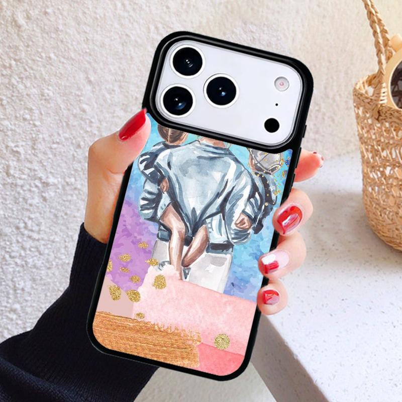 SUPER MOM MUM MAMA BABY Phone Case For iPhone 17 Air 16 15 14 13 12 11 Pro Max Plus