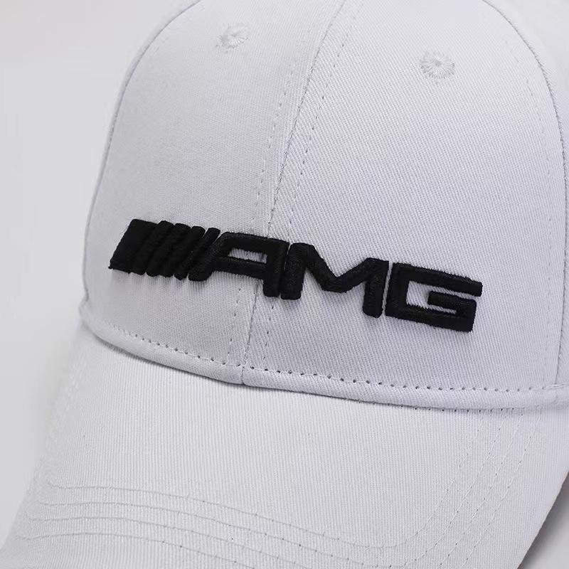 Wide Brim UV Protection Embroidered Baseball Cap Breathable Summer Sports Hat For Men Women Fit Mercedes Benz AMG W168 W213 W205