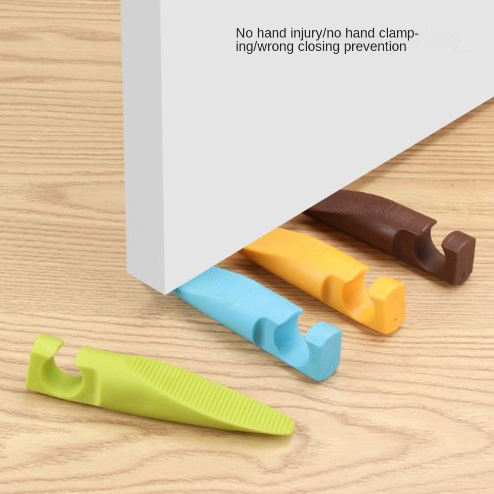 Silicone Door Stopper Wall Protectors Doorstop New Floor Holder Home