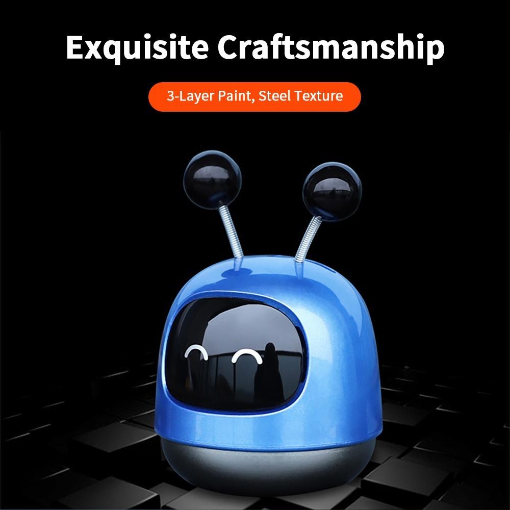 Мини-робот, автомобильный освежитель воздуха, парфюмерный ароматизатор, вентиляция, авто креативный вентиляционный зажим, ароматерапевтический дезодорант, салон автомобиля