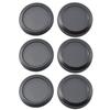 ATAK Canon RF EF Mount Compatible Lens Caps Rear Lens Caps 3 Body Total of 6 EF-S (3 & Caps, Caps)