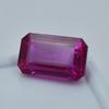 Natural Pink Ruby Loose Gemstone 9.95 ct Emerald Shape for Jewelry Making and Gem Collections