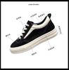 2025 Men's Retro Skate Shoes: Genuine Leather, Breathable, Anti-Odor, Casual Sneakers for Teen Students