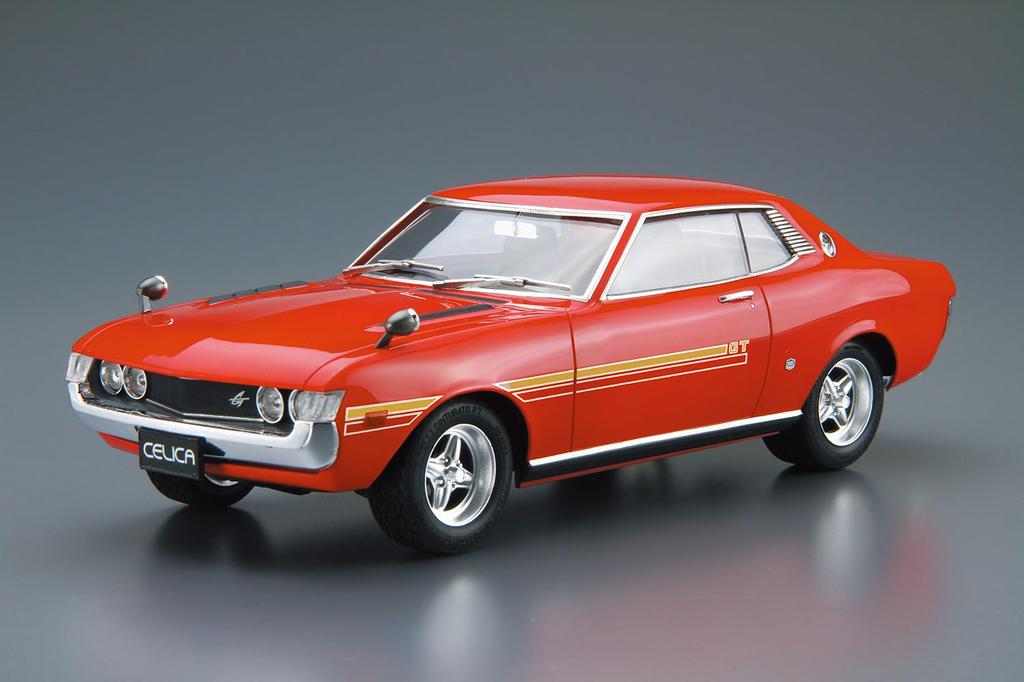 Aoshima Bunka Kyozai The Model Car Toyota TA22 Celica 1600GT Scale Plastic Model (AOSHIMA) '72 1/24