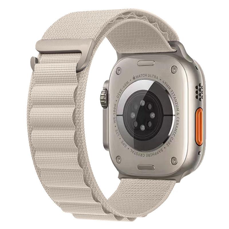 Ремешок Alpine Loop для Apple Watch Браслет iWatch Ultra Series 9 8 7 6 5 3 SE 3 2 1 49 мм, 44 мм, 40 мм, 45 мм, 41 мм, 42 мм 38 мм Ремешок Ultra2
