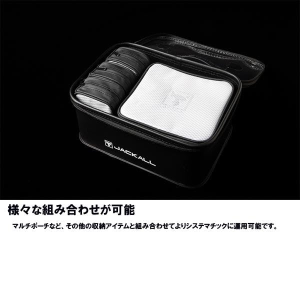 JACKALL Tackle Pouch R Black Black L-T-3