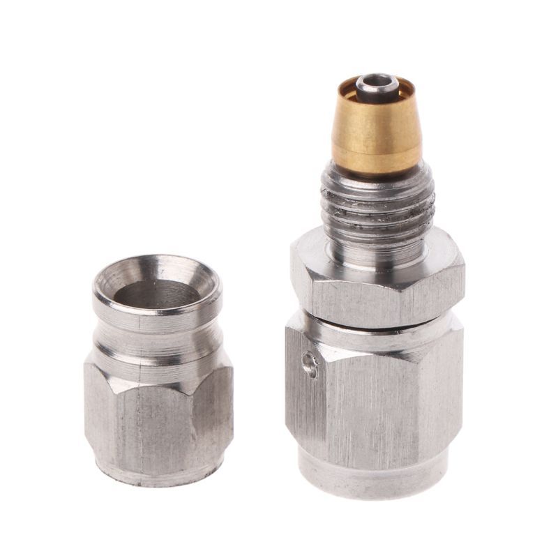 Durable Accessories Car Stainless Steel AN -3 Hose to M10x1.0 Straight PTFE Brake Clutch Hose 360 Degree Swivel Fitting