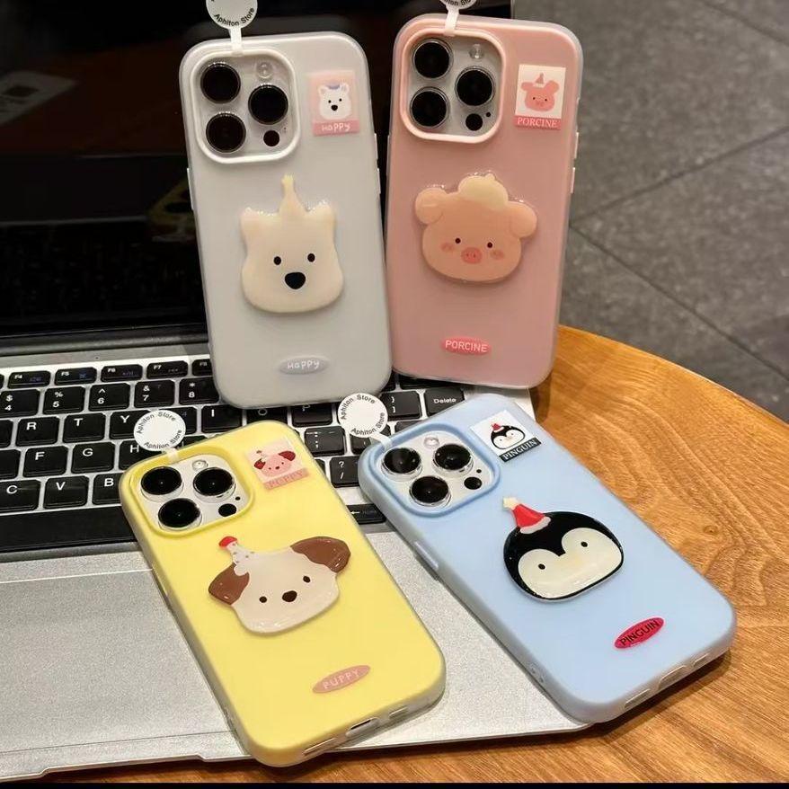 Применимый защитный чехол для iphone16promax West Highland щенок ощущение кожи желе чехол Apple 15 креативный чехол для мобильного телефона