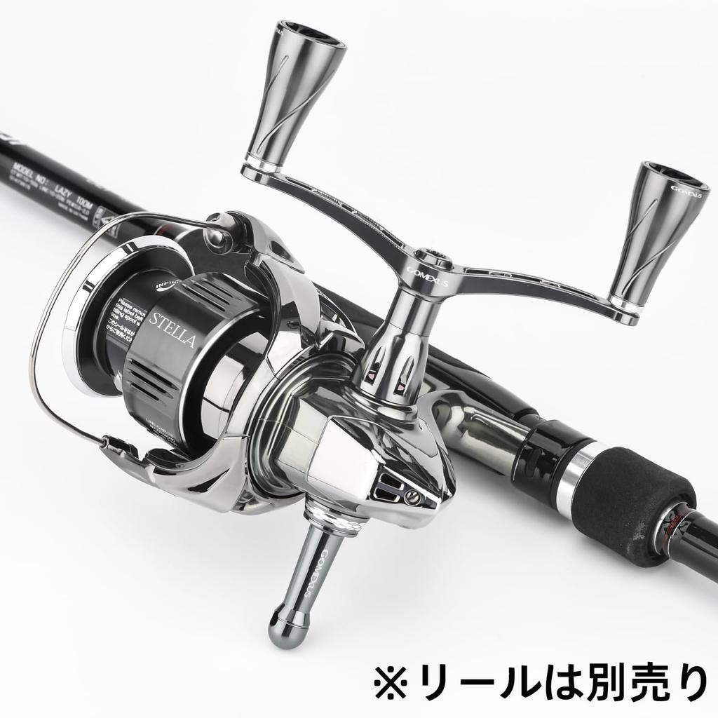 Ручка катушки Gomexus CY98, совместимая катушка Shimano Spinning Reel, двойная ручка, сменная катушка Stella Vanford Twin Power, 98 мм, с ручкой Squid Aging