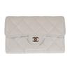Chanel AP0232_B33352_10601 Белый женский кошелек бифолд