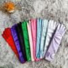 Wear Satin Sequins Stage Gloves Full Finger Mittens Princess Skirt Accessories Children Long Gloves