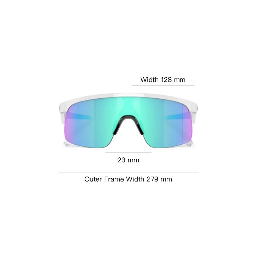 Oakley Персонализированные ацетатные солнцезащитные очки неправильной формы Детские солнцезащитные очки Белые OJ9010901007