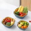 Пластиковая корзина-дуршлаг для кухни, корзина для мытья и хранения, фильтрующая сетка, слив, инструменты для мытья овощей и фруктов, корзина для хранения