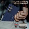 For Samsung Galaxy Z Fold 8 Ultra 7 6 5 Hinge Protection Case Built-in Screen Protector Card Slot Bracket Cover for Fold7 Fold6
