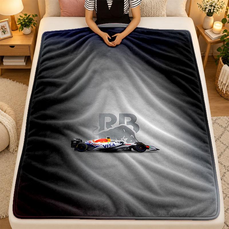 Flannel BlanketVisa Cash App Rb F1 Warm Soft Throw Blanket for Indoor Sofa Bed Living Room Use