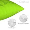 Brat Album Green Charli Xcx (2) Pillow Case  Retro Trendy Pillow Cover Soft Pillowcases For Chair Sofa Home Decor