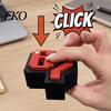 Solid Base Display Decor 3D Printed 67 Clicker Fidget Toy, Pixel Art Desk Decor, Stress Relief Sculpture with Matte Craft Accessory Base, for