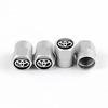 TONAUA Car Air Valve Cap Genuine Compatible Set of 4 Air Valves, Tire and
