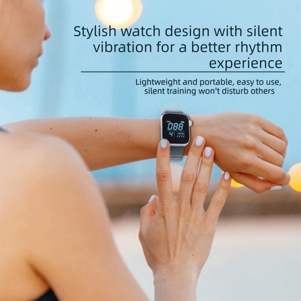 Adjustable Strap Vibrating Metronome Watch App-Adjustable Pulse Metronomes Running Fitness