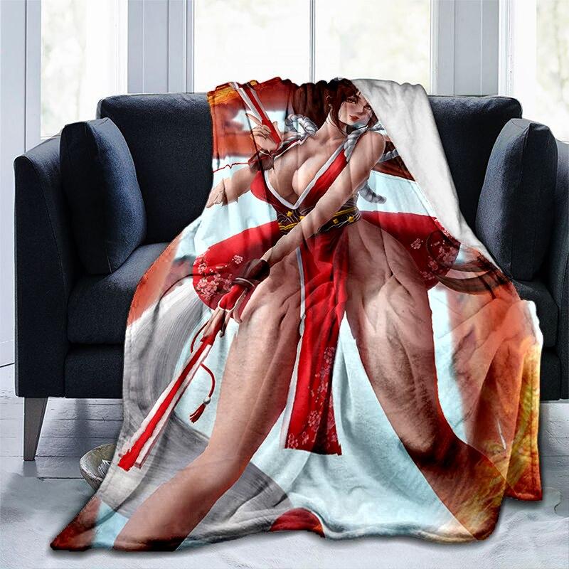 Hot Body Anime Sexy Girl Modern Blanket Flannel Soft Plush Sofa Bed Throwing Cartoon Blankets for Beds Gifts Dropshipping