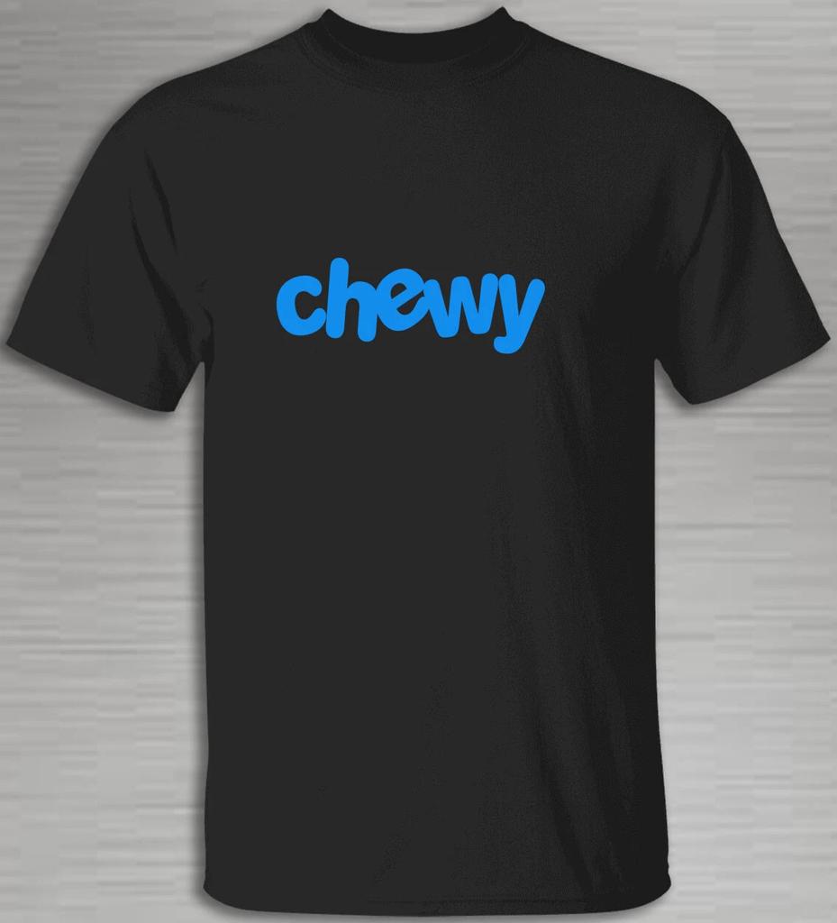 t shirt men chewy black Logo T-Shirt S-5XL