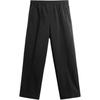 Loose Solid Color Simple Comfortable Casual Pants Men Bottoms Black 3918365-800