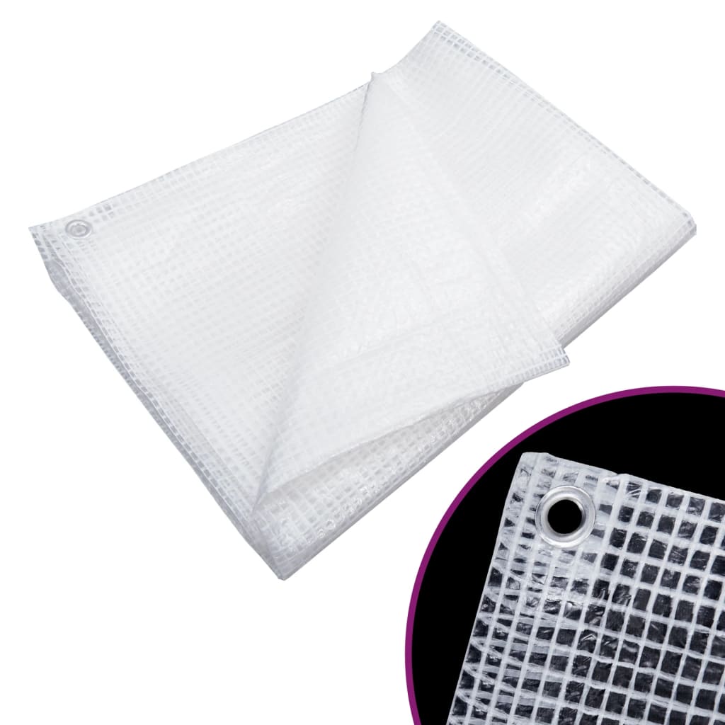 Vidaxl Plandeka Leno, 140 G/M², 2X3 M, Biała