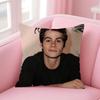 Actor DDylan OBrien Cushion Cover Natural Linen Pillow Case DoubleSided Print Decorative Sofa Pillowcase Home Decor Gift