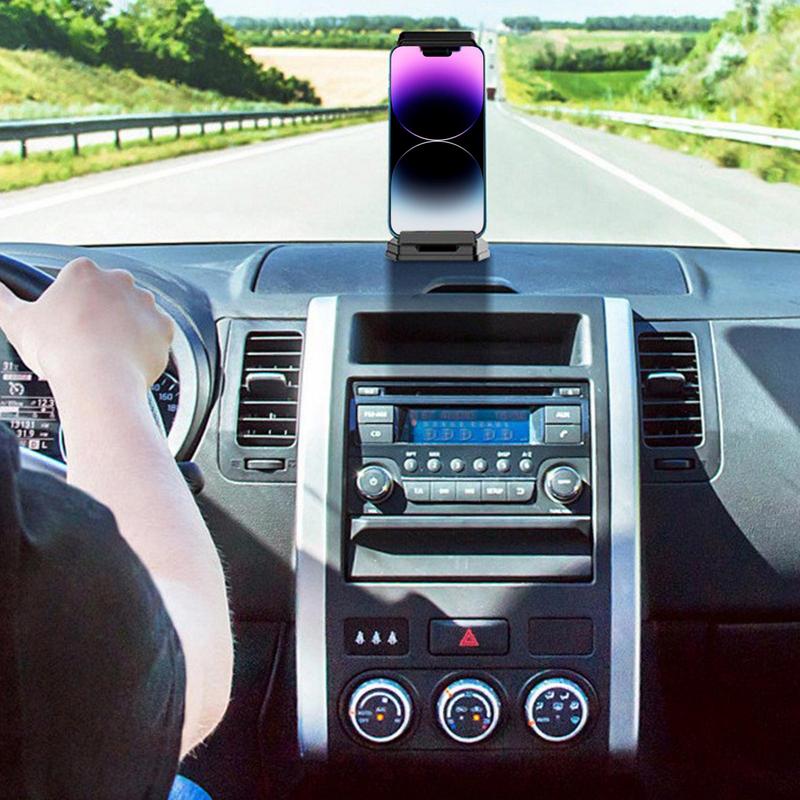 Крепление для телефона на приборную панель автомобиля, регулируемый кронштейн для мобильного телефона, держатель для навигатора на приборную панель автомобиля, центральная консоль, держатель для телефона