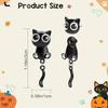 Simple Black Cat Earrings Sweet Cartoon Earrings Accessories Black Cat Ear Studs  Jewelry Gifts