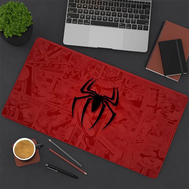 1PC spider-man Oversized Mouse Pad - Non-Slip Rubber Base Perfect for Office School Esports Home Decor Desk Mat 202A